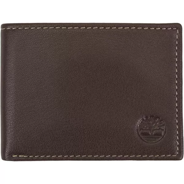 Timberland Men's Blix Slimfold Leather Wallet