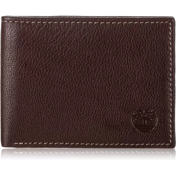 Timberland Men's Blix Slimfold Leather Wallet