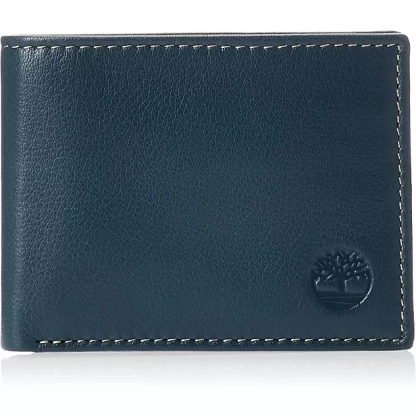 Timberland Men's Blix Slimfold Leather Wallet