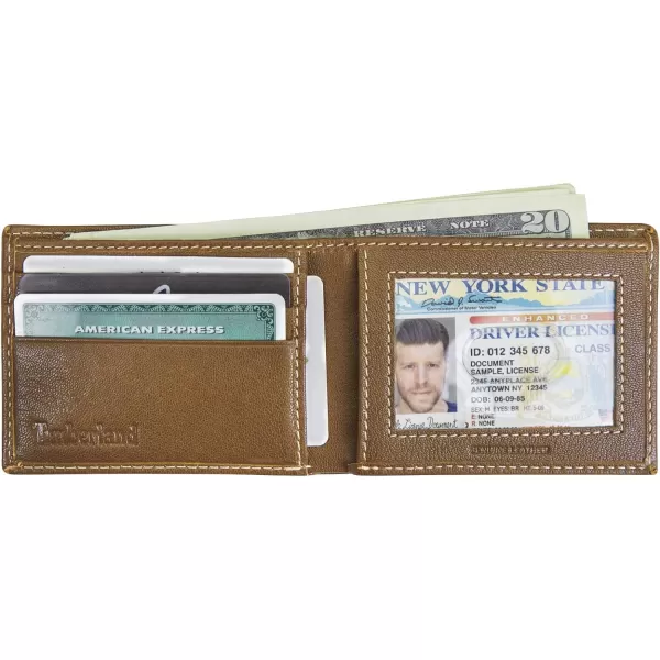 Timberland Men's Blix Slimfold Leather Wallet