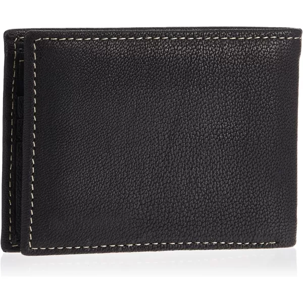 Timberland Men's Genuine Leather Rfid Blocking Passcase Security Wallet