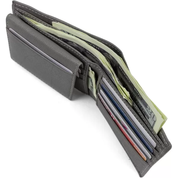 Timberland Men's Genuine Leather Rfid Blocking Passcase Security Wallet