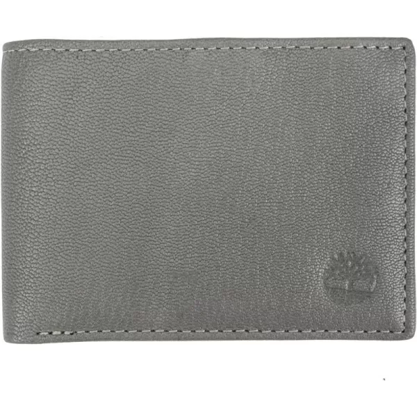 Timberland Men's Genuine Leather Rfid Blocking Passcase Security Wallet