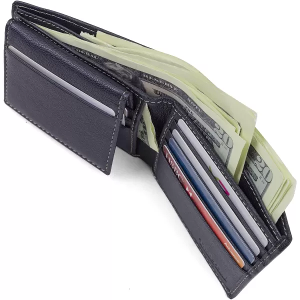 Timberland Men's Genuine Leather Rfid Blocking Passcase Security Wallet