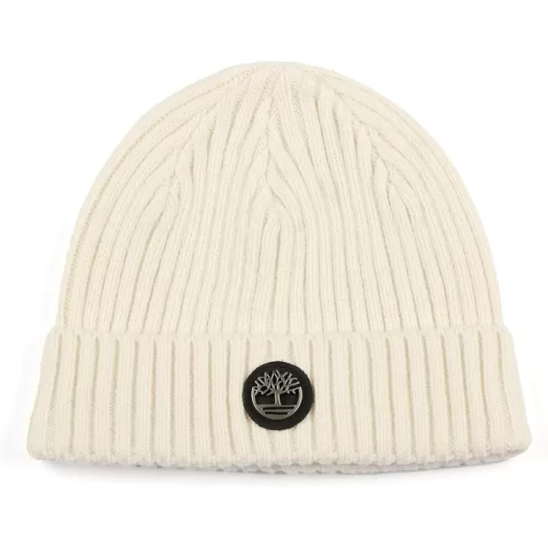 Timberland Men's Ribbed Watch Cap with Logo Plate