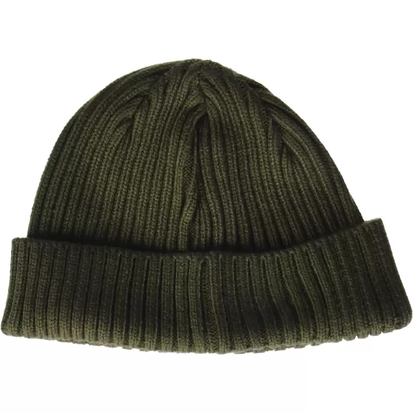 Timberland Men's Ribbed Watch Cap with Logo Plate
