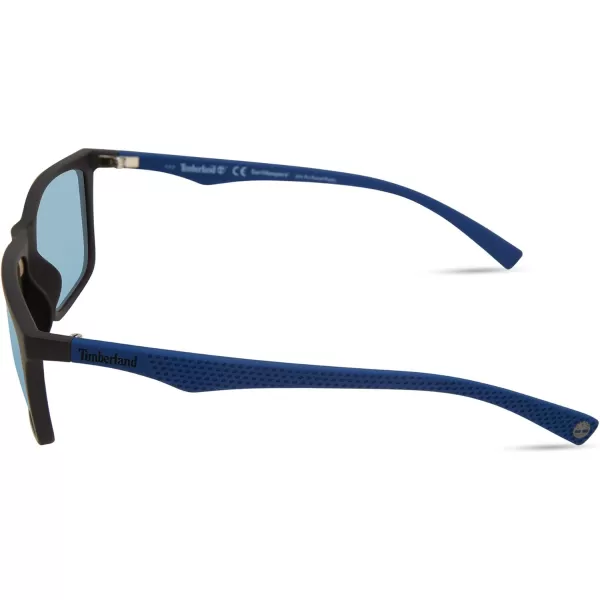 Timberland Men's Tba9264 Rectangular Sunglasses
