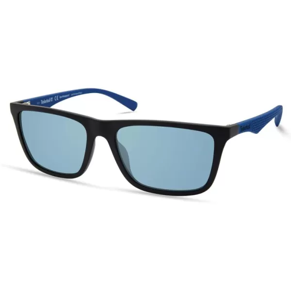 Timberland Men's Tba9264 Rectangular Sunglasses