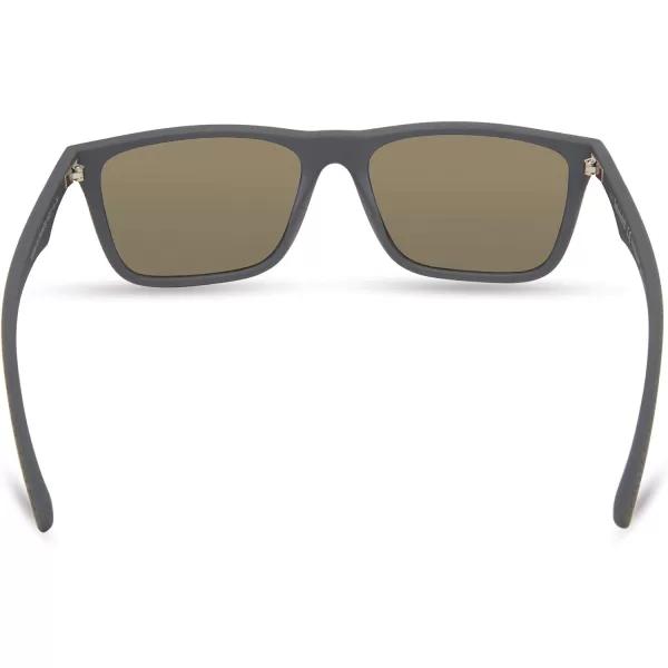 Timberland Men's Tba9264 Rectangular Sunglasses