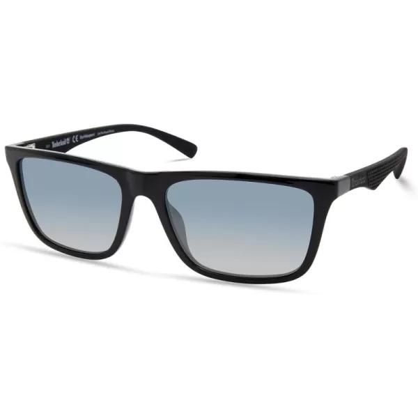Timberland Men's Tba9264 Rectangular Sunglasses