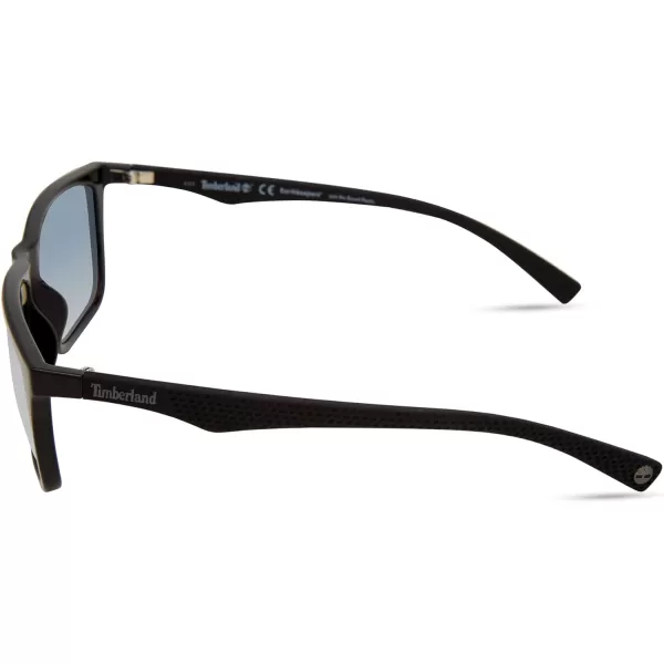 Timberland Men's Tba9264 Rectangular Sunglasses