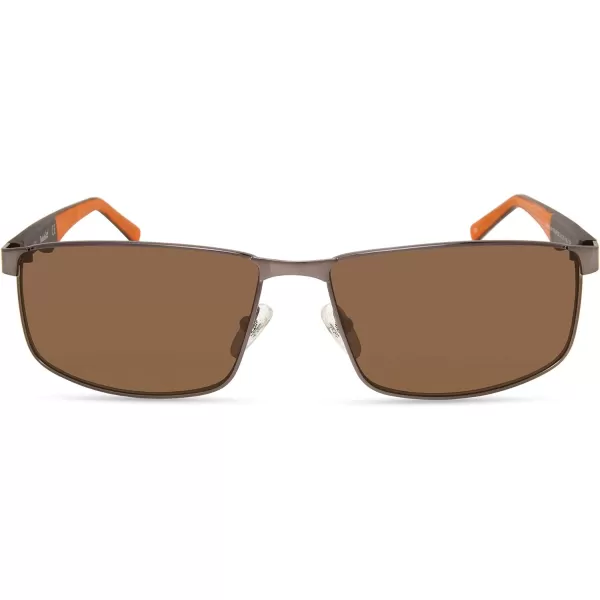 Timberland Men's Tba9265 Rectangular Sunglasses