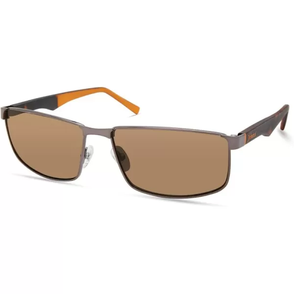 Timberland Men's Tba9265 Rectangular Sunglasses