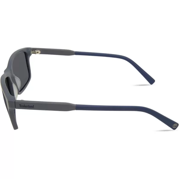 Timberland Men's Tba9268 Rectangular Sunglasses