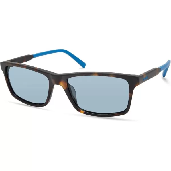 Timberland Men's Tba9268 Rectangular Sunglasses