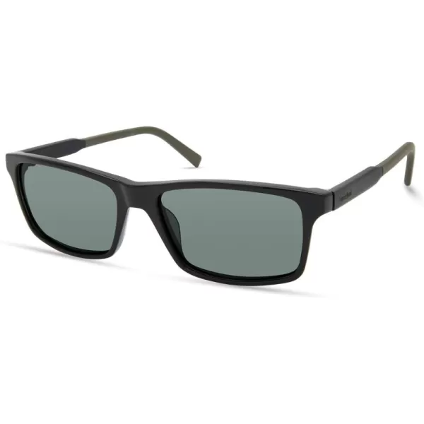 Timberland Men's Tba9268 Rectangular Sunglasses
