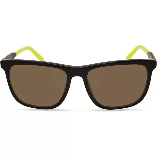 Timberland Men's Tba9269 Rectangular Sunglasses