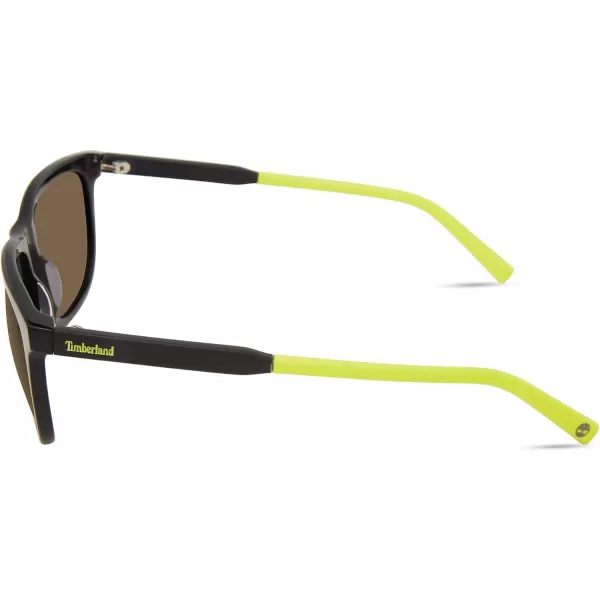 Timberland Men's Tba9269 Rectangular Sunglasses