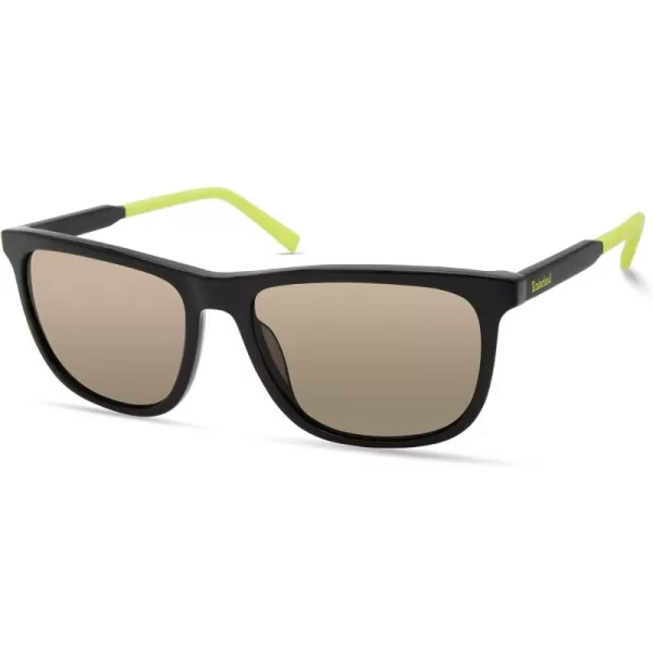 Timberland Men's Tba9269 Rectangular Sunglasses