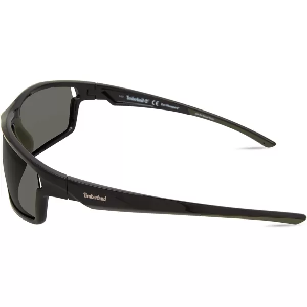 Timberland Men's Tba9271 Rectangular Sunglasses