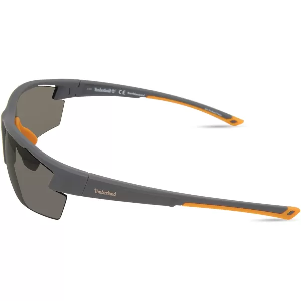 Timberland Men's Tba9274 Rectangular Sunglasses