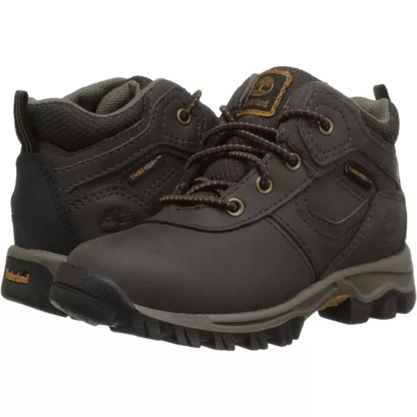 Timberland Unisex-Child Mt. Maddsen Waterproof Mid Leather Hiking Boots