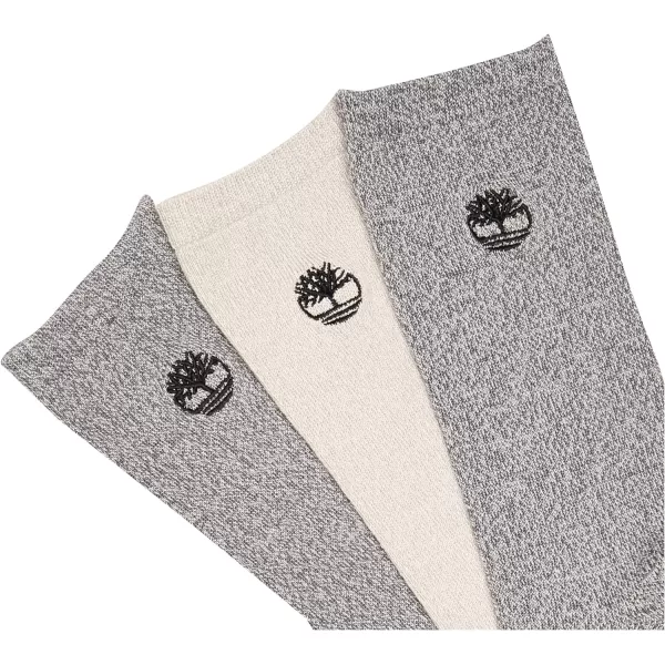 Timberland Women's 3-Pack Super Soft Crew Length Socks