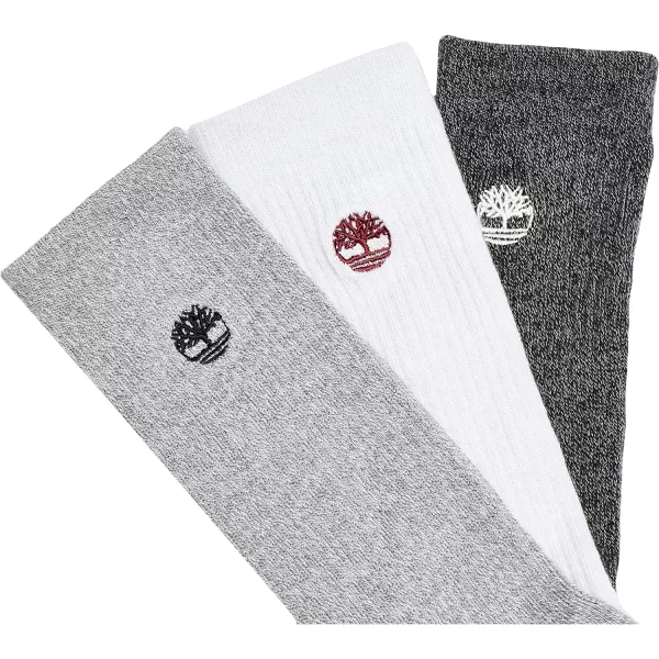Timberland womens 3-pack Ribbed Full Comfort Boot Socks