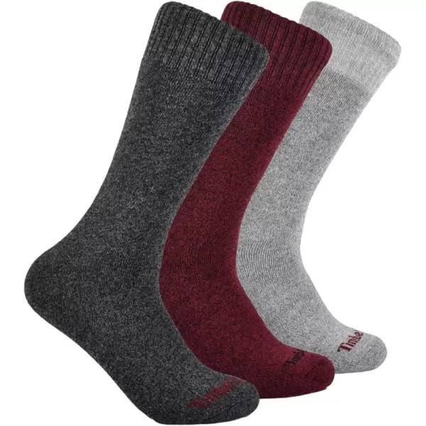 Timberland womens 3-pack Ribbed Marled Boot Socks