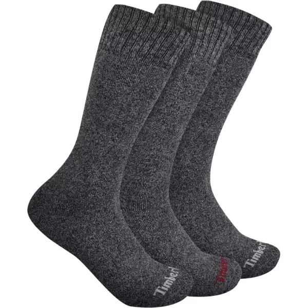 Timberland womens 3-pack Ribbed Marled Boot Socks