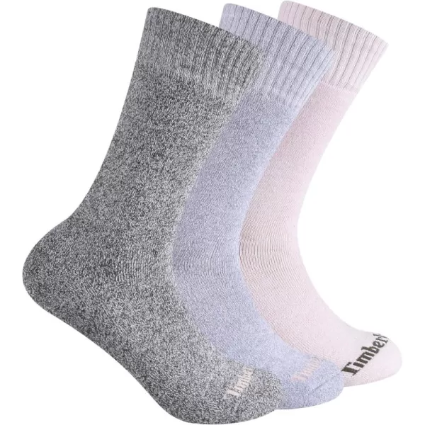 Timberland womens 3-pack Ribbed Marled Boot Socks