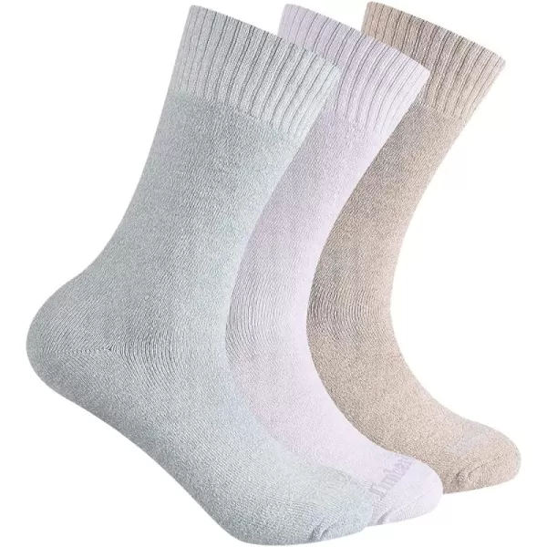 Timberland womens 3-pack Ribbed Marled Boot Socks