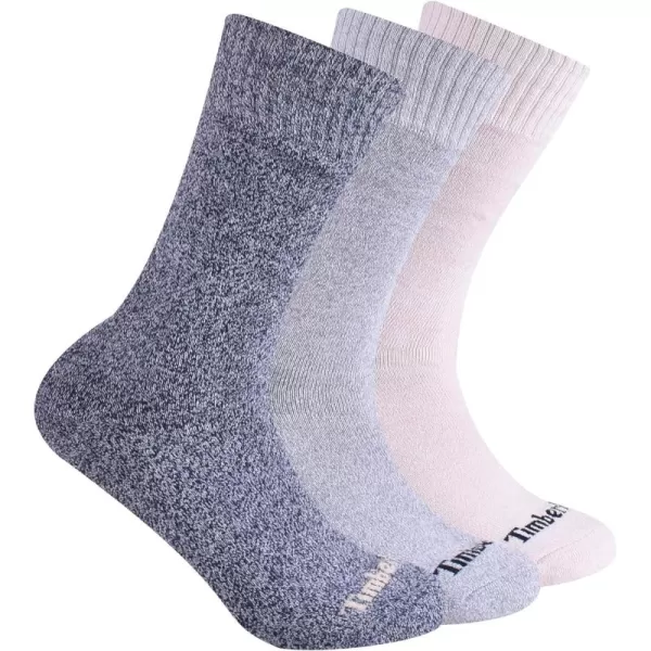 Timberland womens 3-pack Ribbed Marled Boot Socks