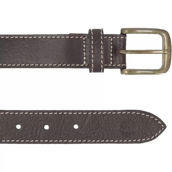 Timberland Boys' Big Leather Belt for Kids)