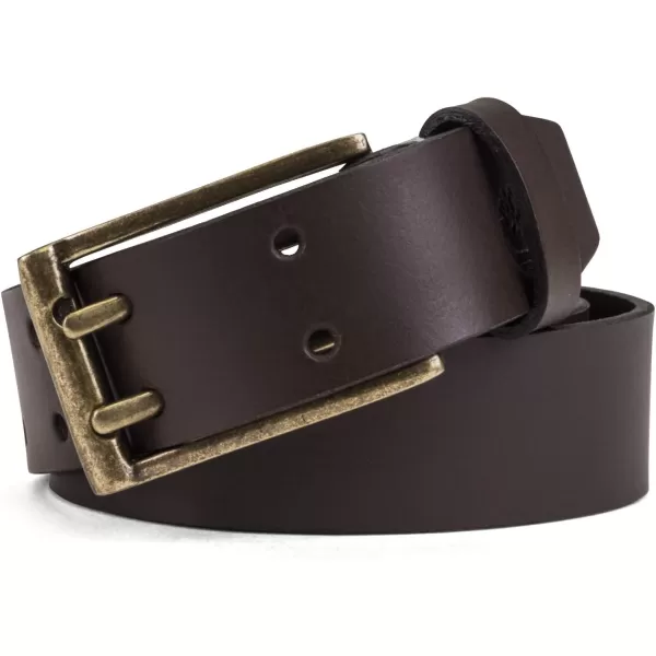 Timberland Boys' Big Leather Belt for Kids)