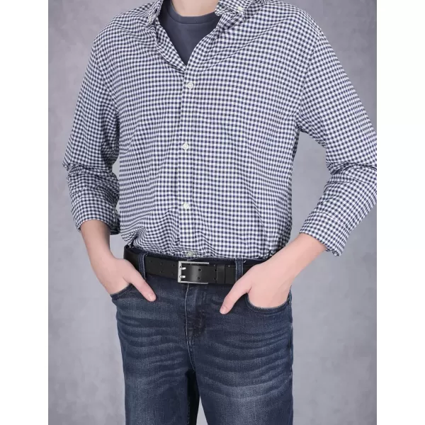 Timberland Boys' Big Leather Belt for Kids)