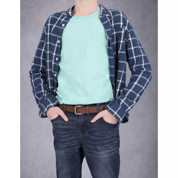 Timberland Boys' Big Leather Belt for Kids