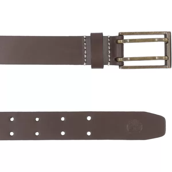 Timberland Boys' Big Leather Belt for Kids)