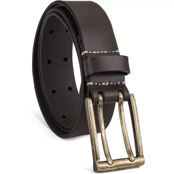 Timberland Boys' Big Leather Belt for Kids)