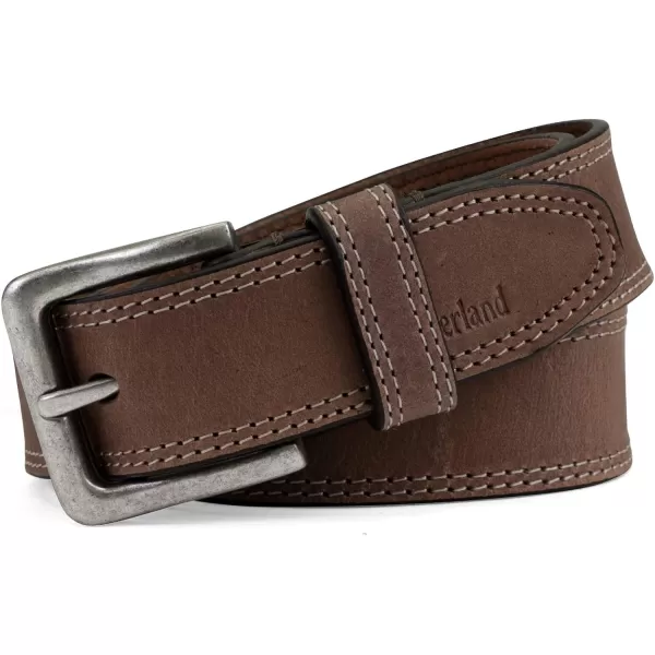 Timberland Men's Classic Leather Jean Belt 1.4 Inches Wide )