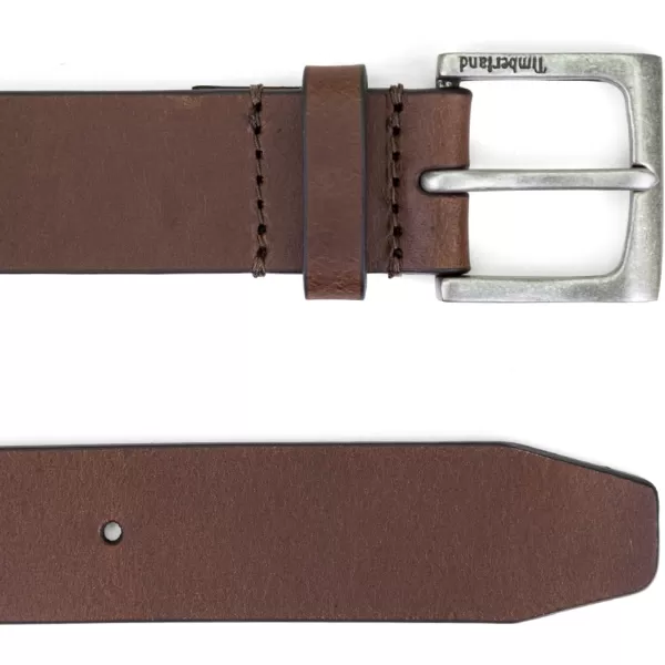 Timberland Men's Classic Leather Jean Belt 1.4 Inches Wide 