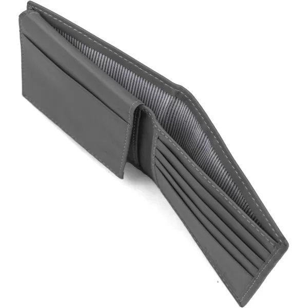 Timberland Men's Leather Wallet with Attached Flip Pocket)
