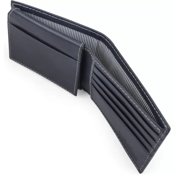 Timberland Men's Leather Wallet with Attached Flip Pocket)
