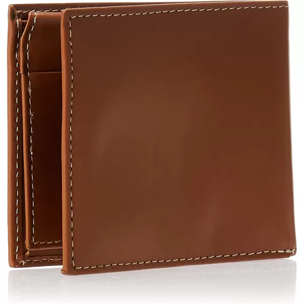 Timberland Men's Leather Wallet with Attached Flip Pocket)