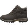 imageTimberland UnisexChild Mt Maddsen Waterproof Mid Leather Hiking BootDark Brown Full Grain