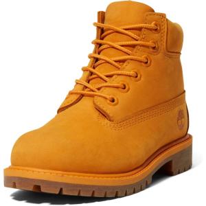 imageTimberland Boys 6quot Premium Waterproof BootMedium Orange Nubuck