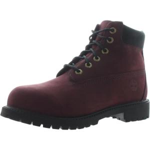 imageTimberland Boys 6quot Premium Waterproof Fashion BootBurgundyblack