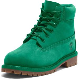 imageTimberland Boys 6quot Premium Waterproof Fashion BootMedium Green Nubuck