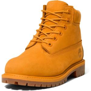 imageTimberland Boys 6quot Premium Waterproof Fashion BootMedium Orange Nubuck