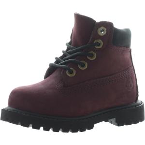 imageTimberland Mens 6Inch Premium Waterproof BootBurgundy NubuckredTrue Red